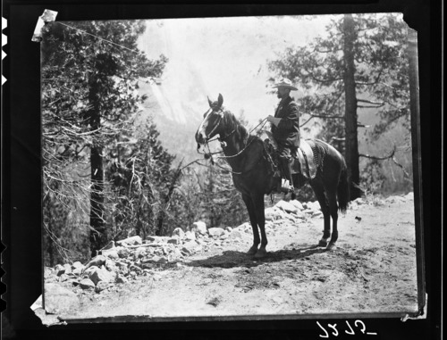 Chris Jorgensen on Oak Flat Road, Yosemite