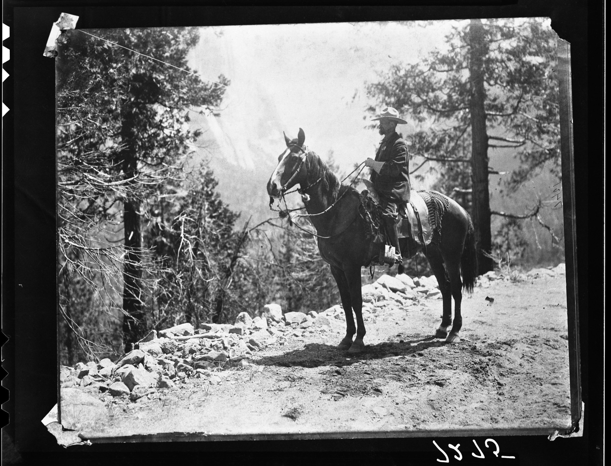 Chris Jorgensen on Oak Flat Road, Yosemite