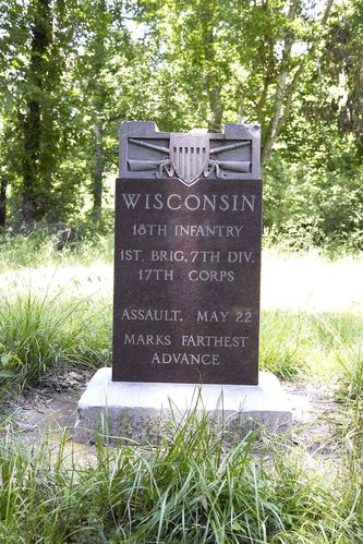 18th Wisconsin Infantry Position Marker
