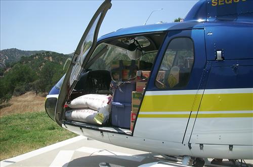 Ash Mountain helibase operations, Sequoia and Kings Canyon National Parks, summers 2000-2004