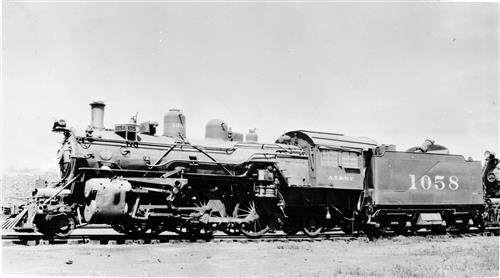 011/001.021--Atchison, Topeka & Santa Fe Railroad Locomotives [GROUP 3]