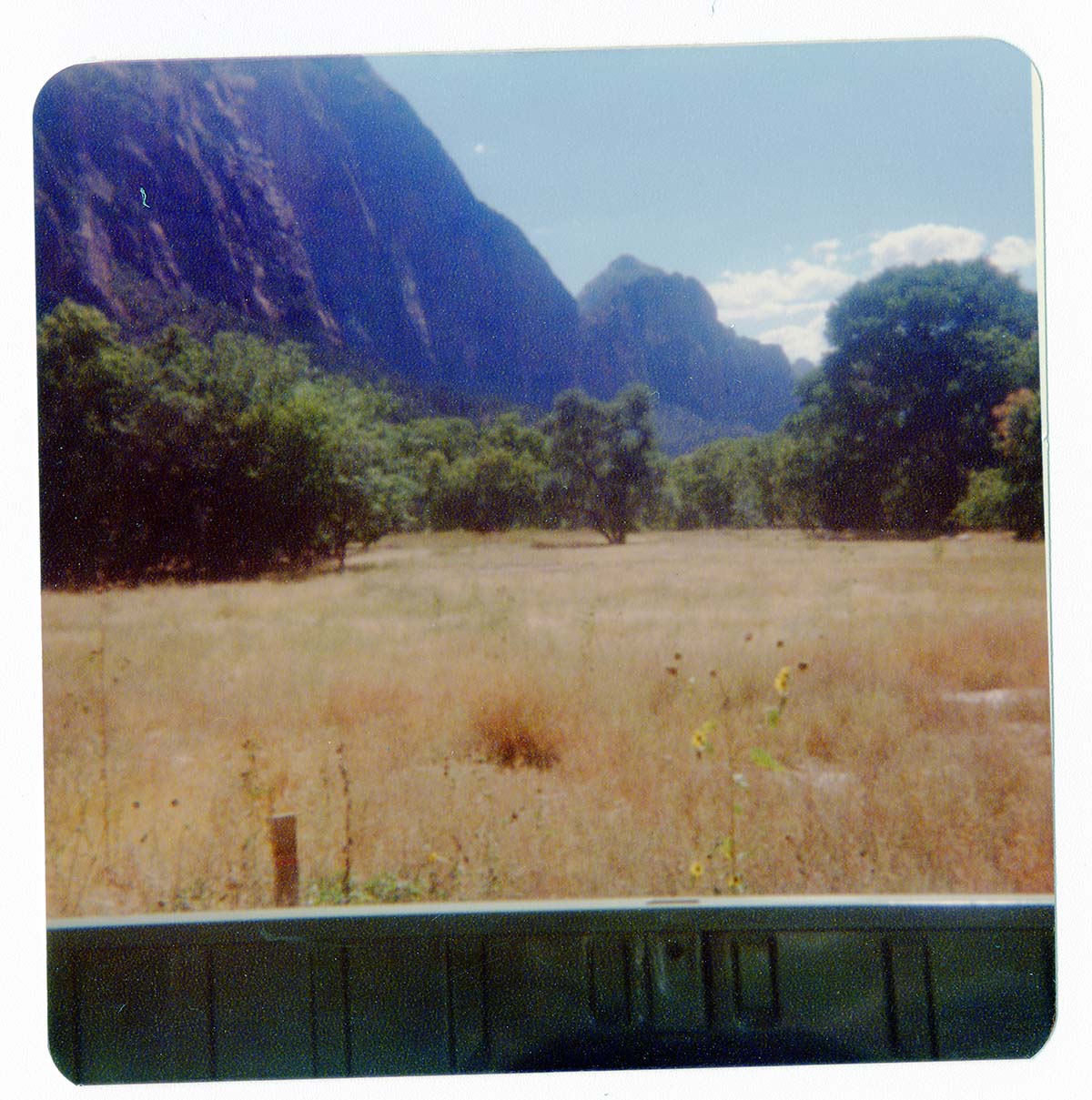 The destruction of the lodge pool and bathhouse.