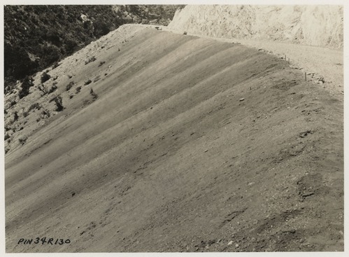 Bear Gulch Entrance Road Slope