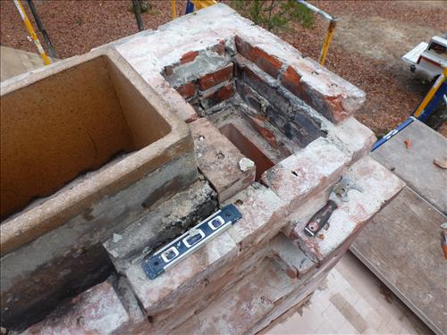 Repair and Stabilize Non-Historic Chimney in Cabin Camp 5 at Prince William Forest Park FY 2014