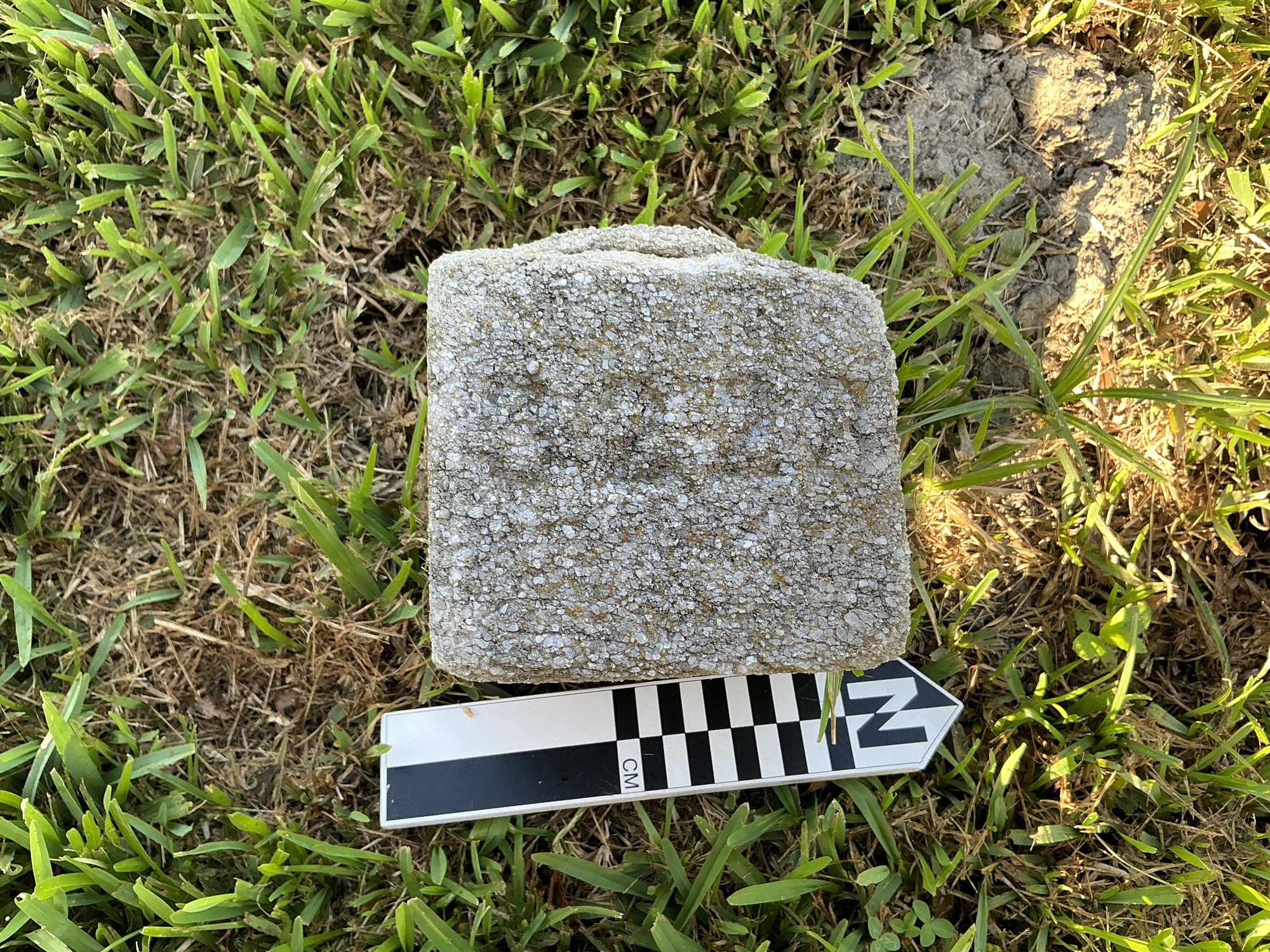 Extra image of flat marble marker