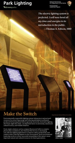 Sustainable Practices environmentalLighting poster final