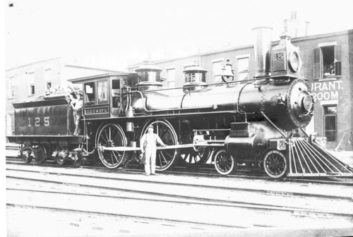 Cleveland, Cincinnati, Chicago & St. Louis no. 125 [4-4-0]