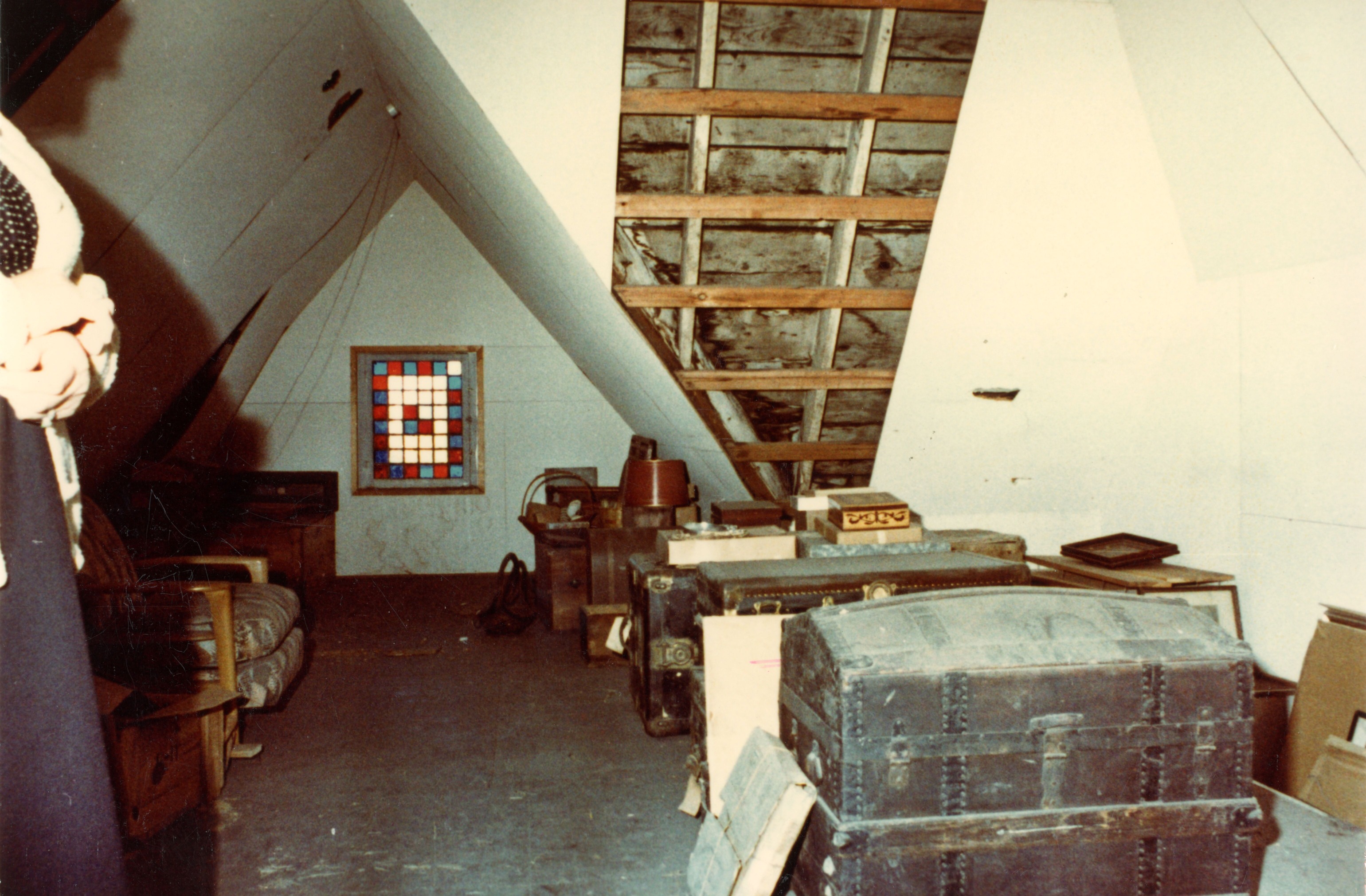 general view of 303 upper attic