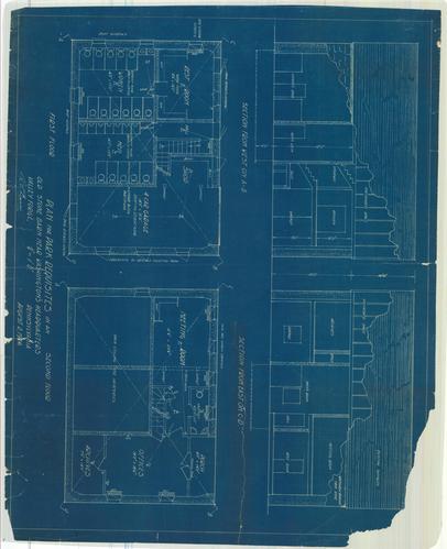 Plan for Park Requisites in an Old Stone Barn Near Washington's Headquarters, Valley Forge, PA