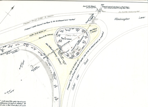 Drawing No.1--Branch Road at Pump  Roadwork--Valley Forge Park--Contract No.12