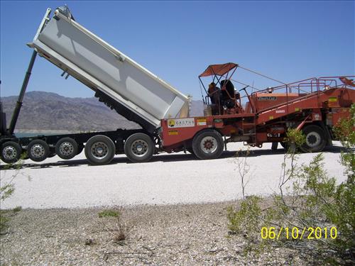 LAKE - Lake Mead National Recreation Area - American Recovery and Reinvestment Act (ARRA) - Park wide Roads Chip Seal and Micro Seal Project Photos.