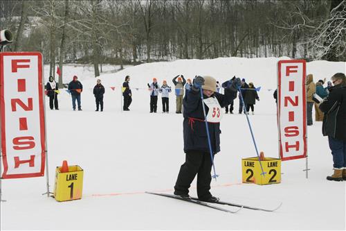Special Olympics Ohio cross-country skiing 3