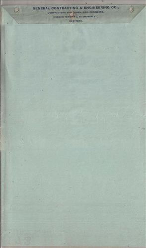 00173.PB#001--Pier 41--Extension--Foot of Leroy Street--North River--New York City, NY [1913.08.18] 20 pages plus cover [Group 2]