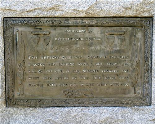 Battery "I", 1st Reg. Lt. Art. Illinois Monument at Shiloh National Military Park in May 2004