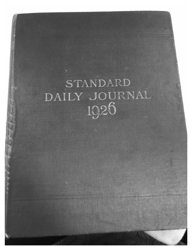 Front Matter, 1926, 5-year Diary