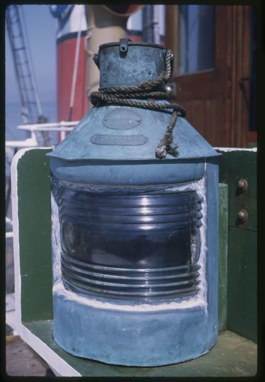 Exterior details of the Eppleton Hall (built 1914; tugboat) upon her arrival in San Francisco from Newcastle, England.