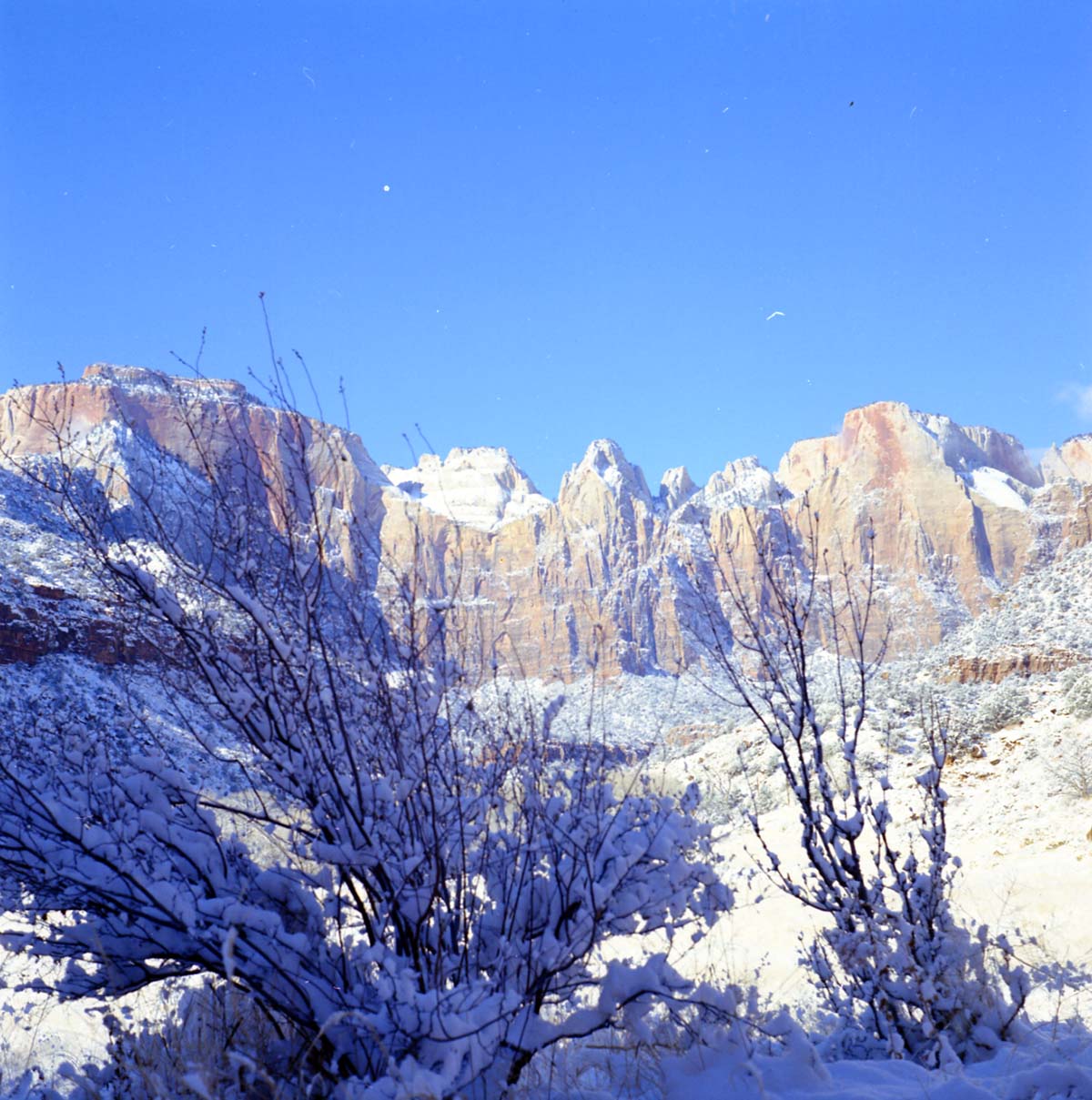 Color Photos of the temples and Towers of the Virgin. 2x2.