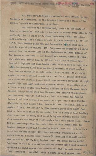51746.PB--Land to be taken--New Jersey