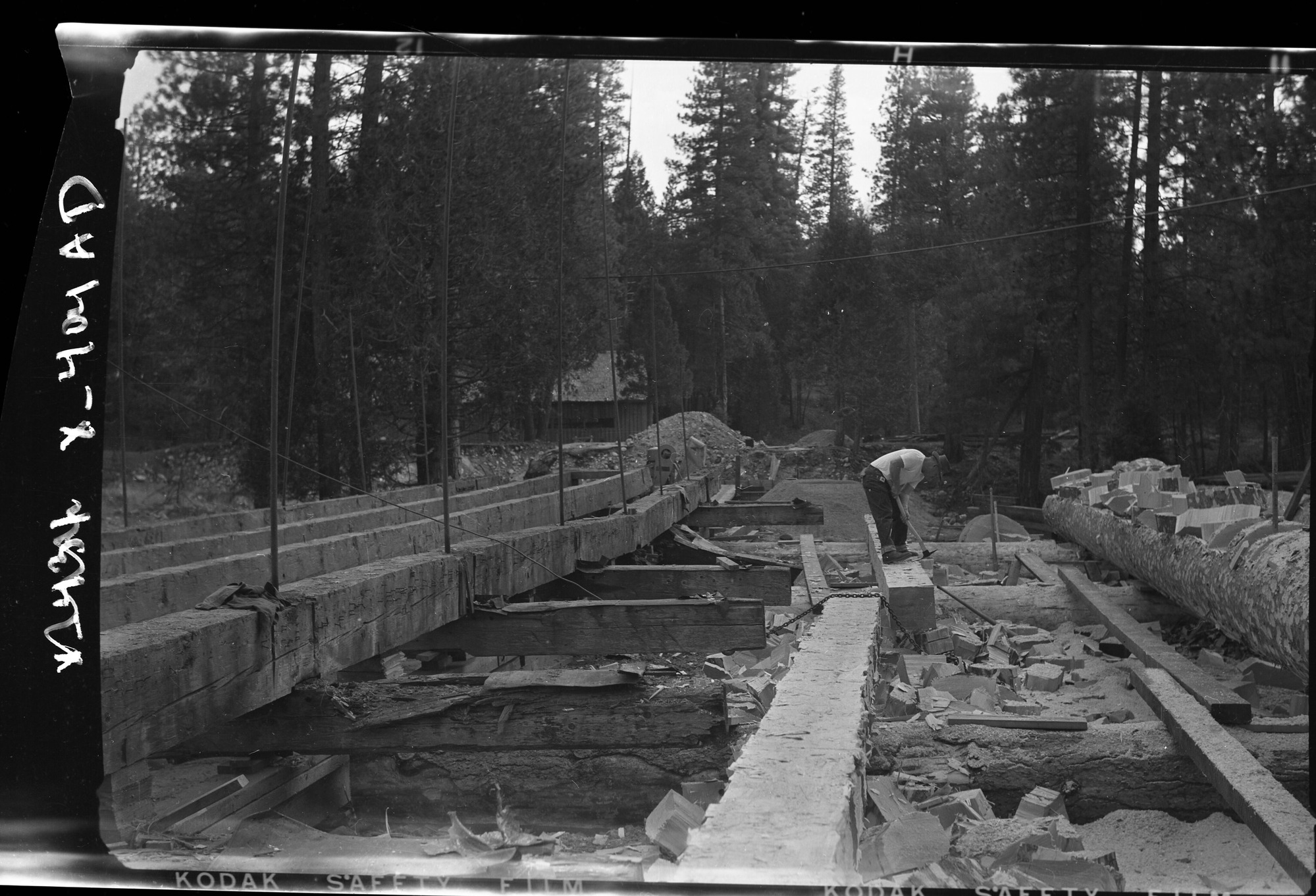 Wawona Covered Bridge - reconstruction