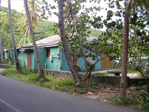 Maho Bay pavillion at Virgin Islands National Park in December 2007