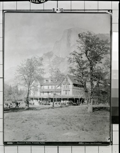 Copy Neg: 1985 by Michael Dixon. "3963 Stoneman House, Yosemite Valley."