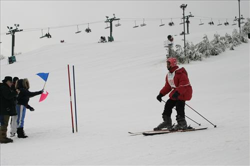 Special Olympics Ohio downhill skiing 2
