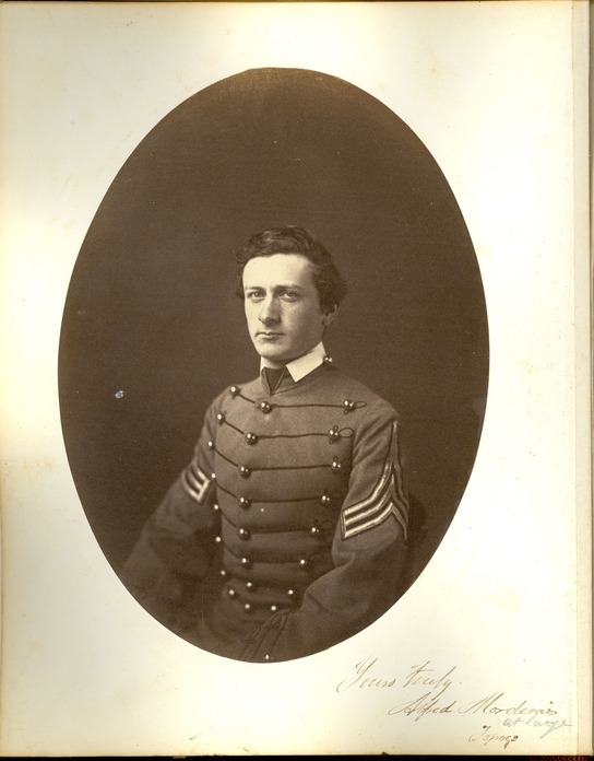 Alfred Mordecai in West Point Uniform, Class of 1861