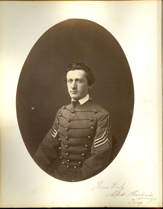 Alfred Mordecai in West Point Uniform, Class of 1861