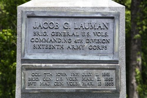 Brigadier General Jacob G. Lauman Bust