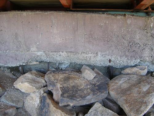 Condition of Many Parks Curve Boardwalk prior to rehabilitaiton work in Rocky Mountain National Park, 2008.