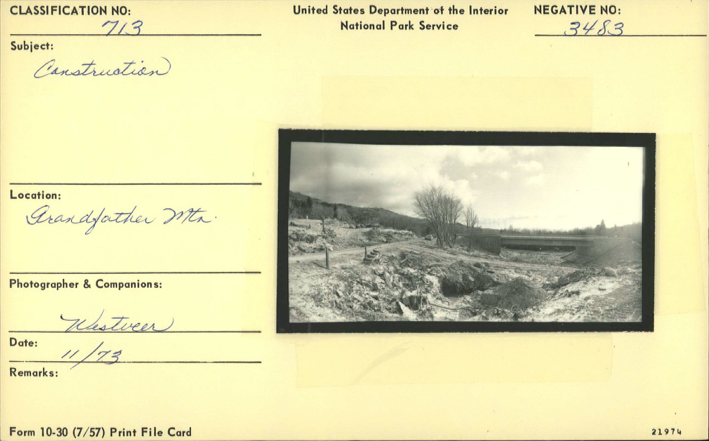 Grandfather Mountain construction progress