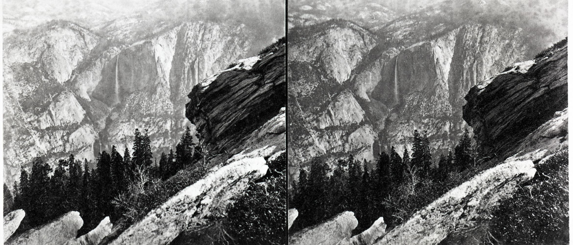 Stereo from collection of the Eastman House. Copied November 17, 1950 by Ralph H. Anderson.