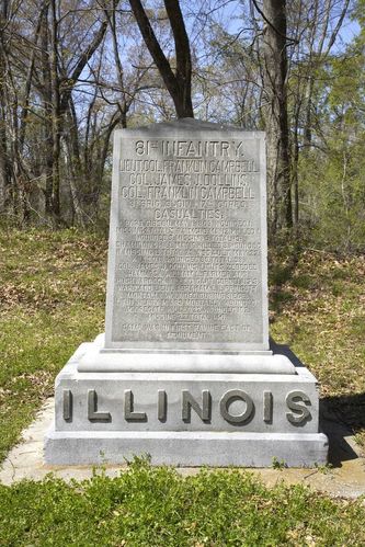81st Illinois Infantry Regiment Monument