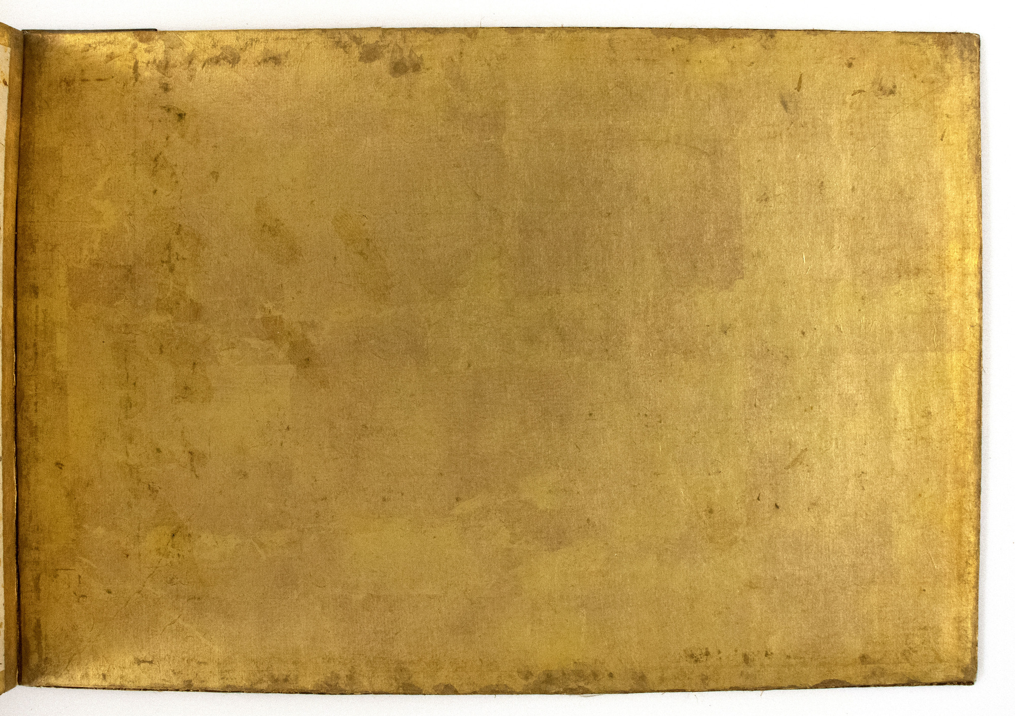 Album's inside back cover. Gold.