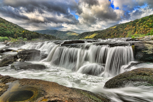 Sustainable Practices NERI Sandstone Falls at New River Gorge NR