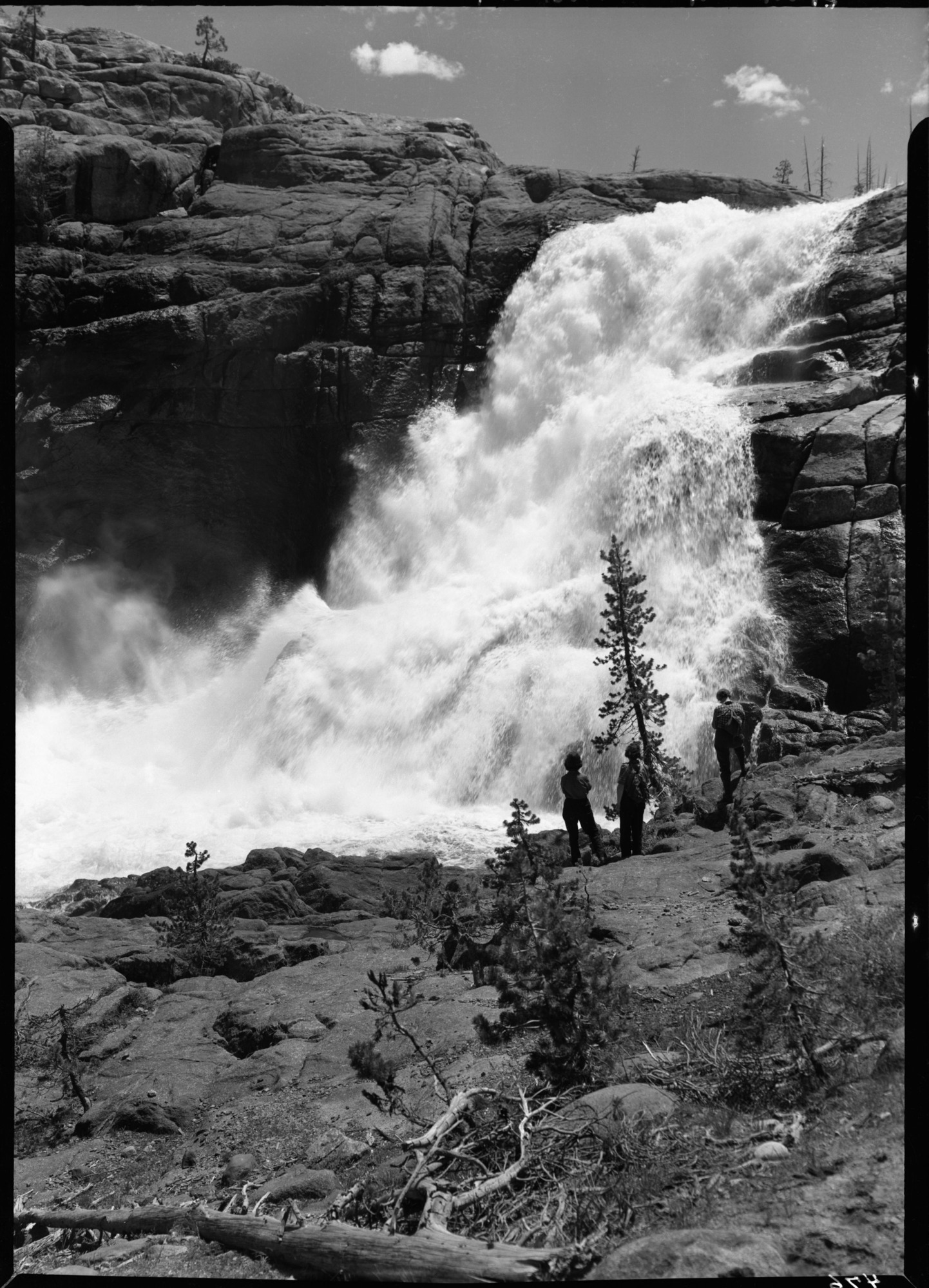 White Cascade above Glen Aulin.
