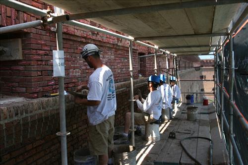 Stabilize Historic Fort at Dry Tortugas National Park June 2009 through May 2010