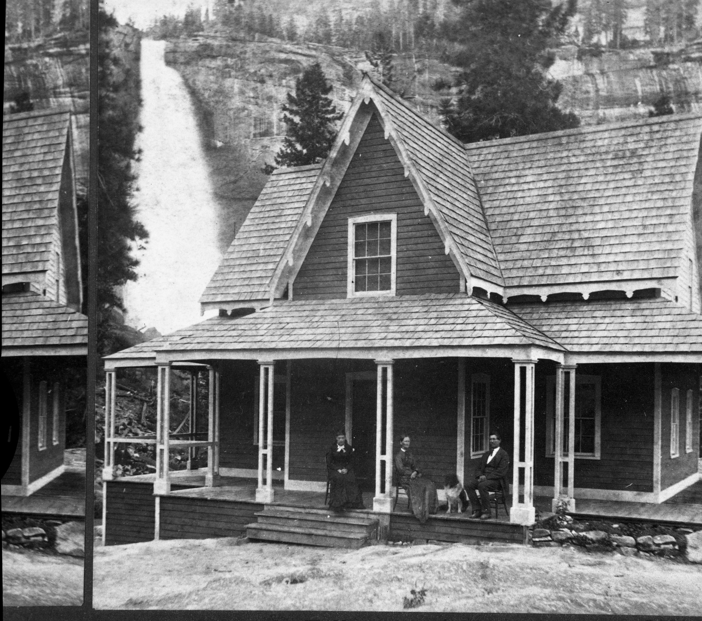 Cottage at Nevada Falls, Yosemite. copied by Michael Dixon, copied 1985