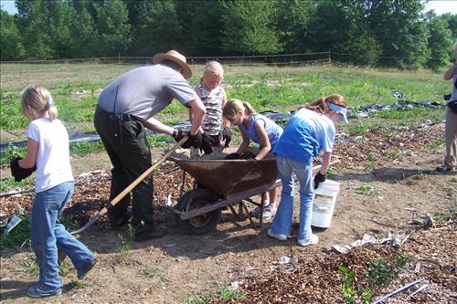 CVEEC Junior Ranger Program, Down & Dirty Farming, Ranger Josh Bates, Various Activities