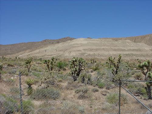 Morning Star Mine's Cyanide Heap Leach Pads