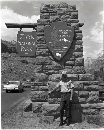 BW Photos of Superintendent Robert C. Heyder.