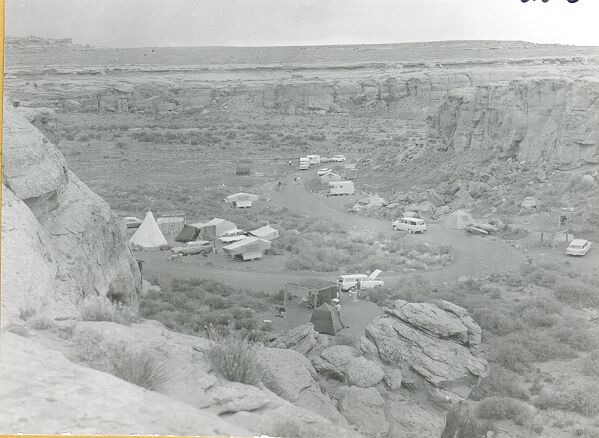 Visitors at the Gallo Campground