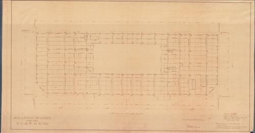 59036.BG--Scranton Station and Railway Express Building [Group 2]