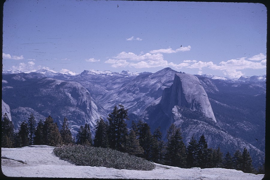 Half Dome from Sentinel Dome