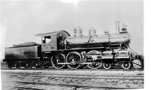 011/001.021--Atchison, Topeka & Santa Fe Railroad Locomotives [GROUP 2]