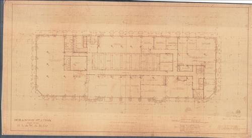 59036.BG--Scranton Station and Railway Express Building [Group 1]