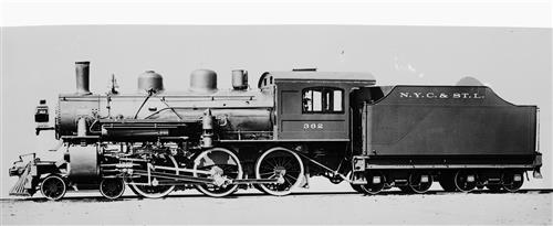 011/001.548--New York, Chicago & St. Louis Railroad Locomotives [Group 4]