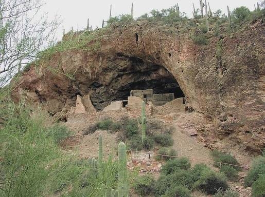 view of Lower Cliff Dwelling