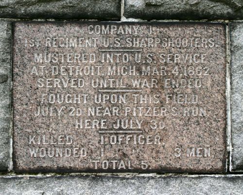 Michigan Sharpshooters Monument
