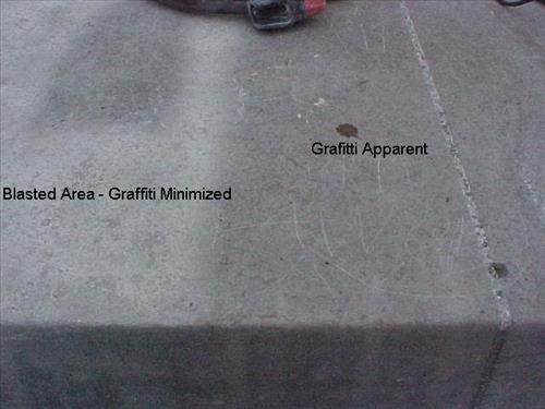 Cleaning the Peace Memorial at Gettysburg National Mililary Park in March 2007